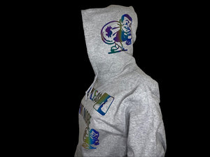 Travo V1 pullover hoodie g/r